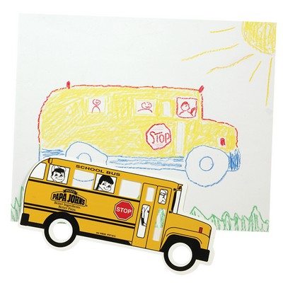 School Bus Stencil (3½"x7½")