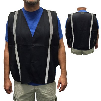 Black Mesh Safety Vest Non ANSI