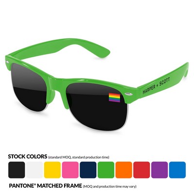 Club Sport Sunglasses w/ Full-Color Imprints