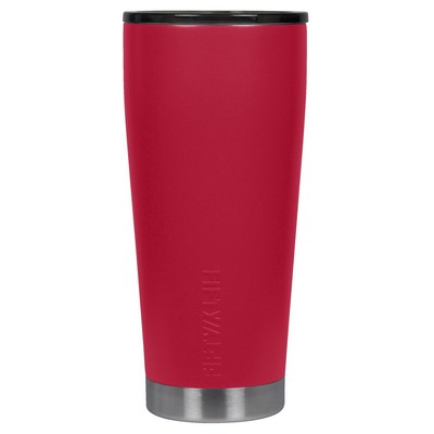 20oz Cherry Red Tumbler with Smoke Cap