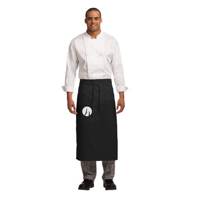 Port Authority® Easy Care Full Bistro Apron with Stain Release