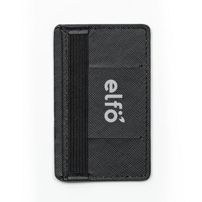 The Valetta Phone Wallet/Stand - Black