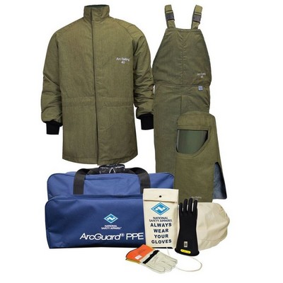 40 CAL ArcGuard® Revolite™ Arc Flash Kit w/ Golves and Lift Front Hood