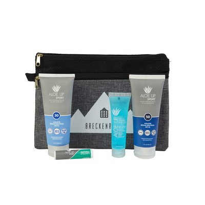 Aloe Up Utility Pouch with Sport Sunscreen