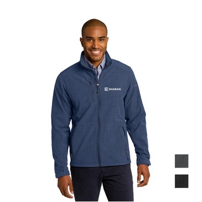 Eddie Bauer® Shaded Crosshatch Soft Shell Jacket