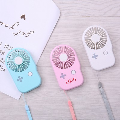 Mini Portable Handheld Fan Powerful Speed Adjustable Pocket Personal Eyelash Fan USB Rechargeable