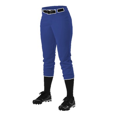 Womens Belt Loop Fastpitch Pant