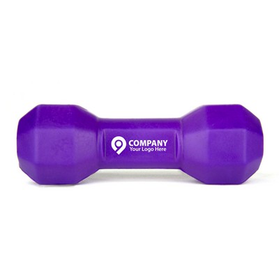 Dumbbell Stress Reliever - Neon Purple