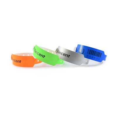 Custom Plastic Wristbands PS-8020B-Full Color