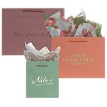 Gaia Earth Tone Colored Matte Kraft EuroTote (13"x5"x10")