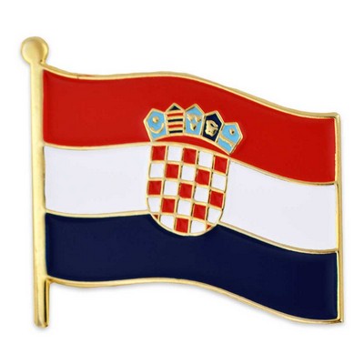 Croatia Flag Lapel Pin