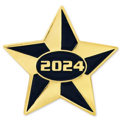 2024 Blue and Gold Star Lapel Pin