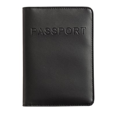 Smooth Trip Travel Gear by Talus® RFID Blocking Passport Protector, Black