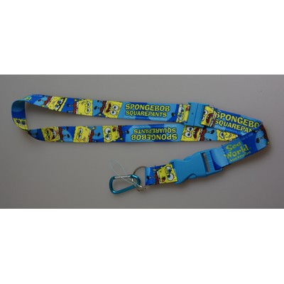 Sublimated Lanyard w/Plastic Buckle Attachments