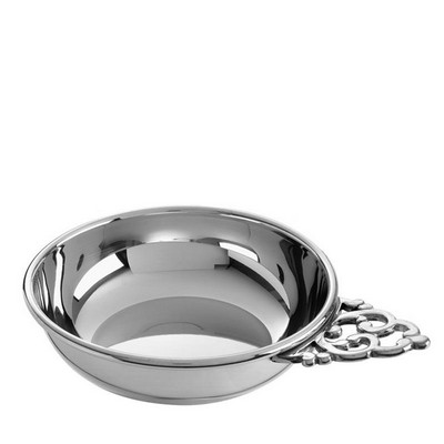 Salisbury Pewter Traditional Handle Porringer