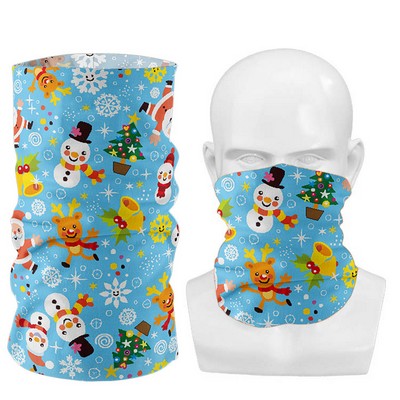 Multifunctional Custom Bandana Neck Gaiter For Kids