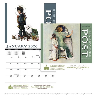 Saturday Evening Post Appointment Calendar - Stapled