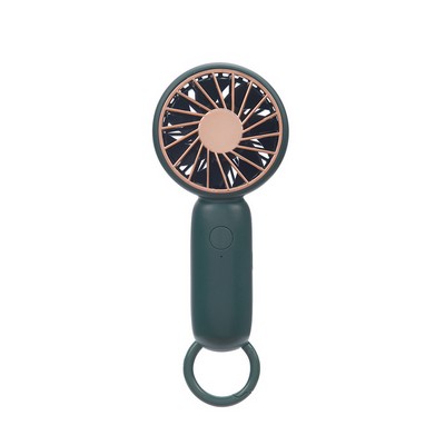 Rechargeable Hand Held Fan with Carabiner