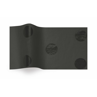 Reflections Black On Black Hot Spot Wrapping Tissue (20"x30")