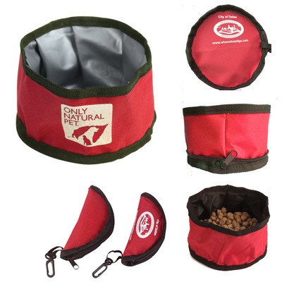 Portable Zippered Pet Food