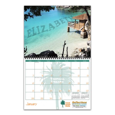 Reflections Wire-bound 14-Month/13-Photo Wall Calendar