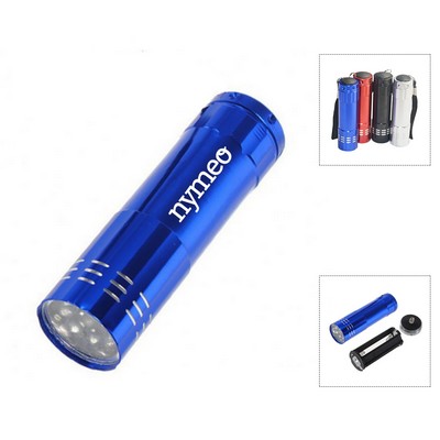 Aluminum 9 Led Flashlight