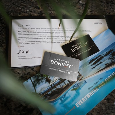 Marriott Bonvoy Metal Membership Card