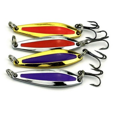 Metal Fishing Lure With Hook - 4.7 Cm Long