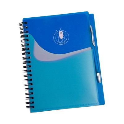 Travel Buddy Spiral Notebook (1 Color Imprint)