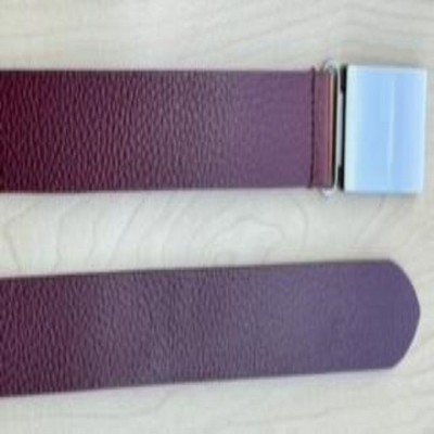 Pebble Grain Leather Belt