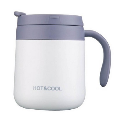 17oz. Economy Vacuum Insulated Stainless Steel Camping Mug