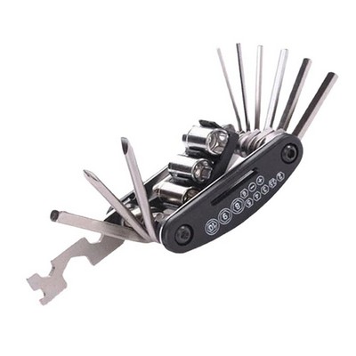 16 in 1 Multi Function Bicycle Tool Kit