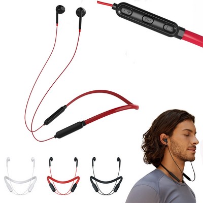 Neck-Mounted Bluetooth Headset