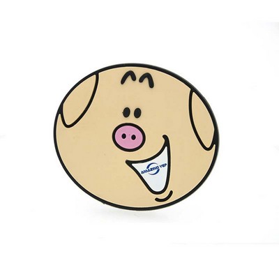 Cartoon Cute Soft Pig PVC Refrigerator Magnet