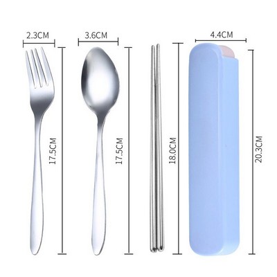 Portable Reusable Flatware Set