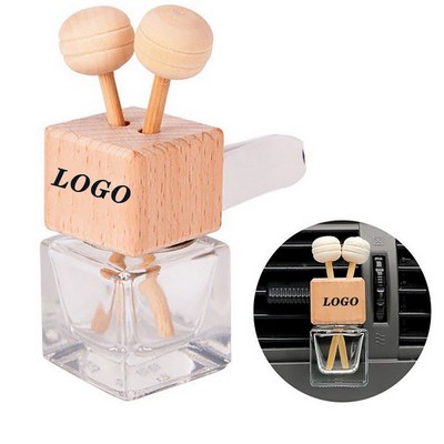 Car Air Vent Empty Refillable Perfume Clip Bottle