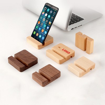 Wood Holder for Smart Phone