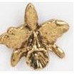 Small Orchid Stock Casting Lapel Pin