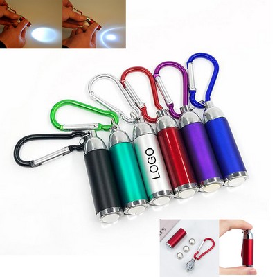 Pocket Led Flashlight With Carabiner