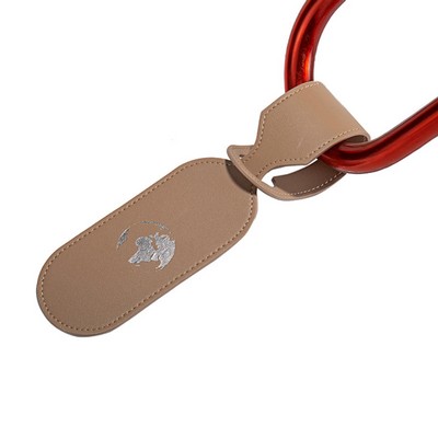 Leather Imprint Luggage Tag