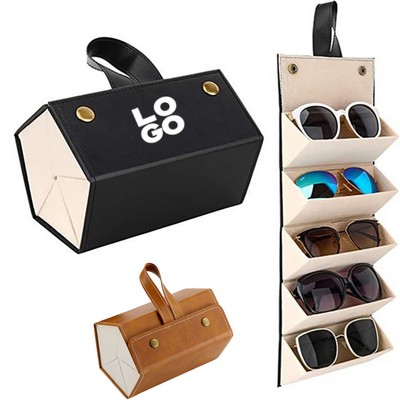 Foldable Eyeglasses Travel Organizer Case