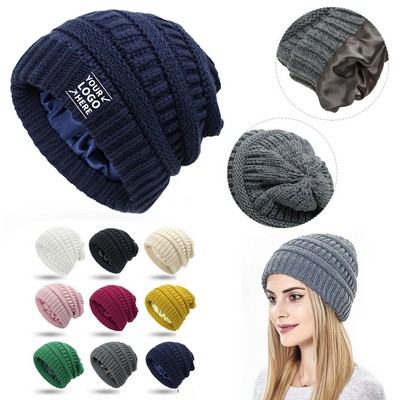 Winter Knit Beanie Cap