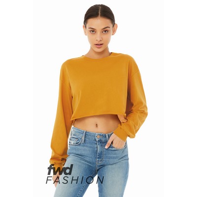 Bella+Canvas® Women's Cropped Long Sleeve Tee