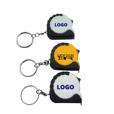 Pocket Size Tape Measure with Keychain