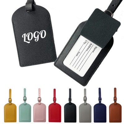 PU Leather Luggage Tag