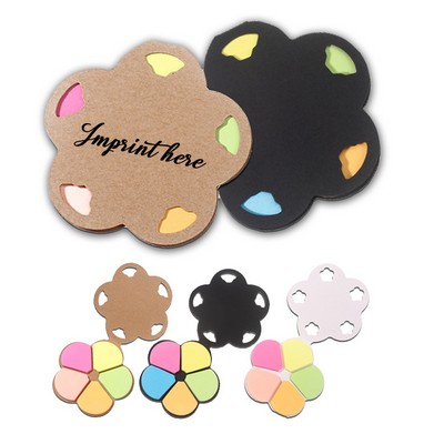 Flower Shape Eco Sticky Notes