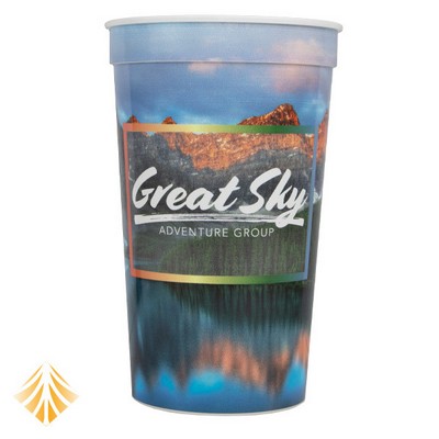 22oz Custom Printed White Stadium Cups 22oz Custom Printed White Stadium Cups 22oz Custom Printed