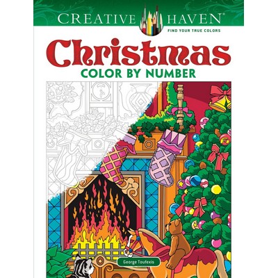 Creative Haven Christmas Color by Number