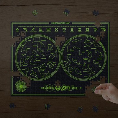 Constellation Puzzle Glow in the Dark