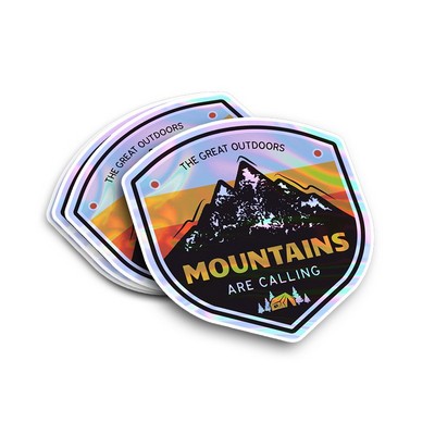 Custom Holographic Stickers- 2x2